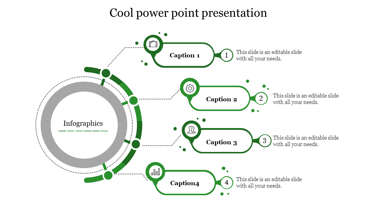 cool power point presentation-Green